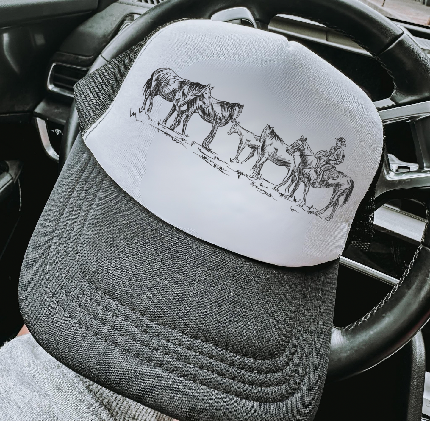 Western Scene Hat
