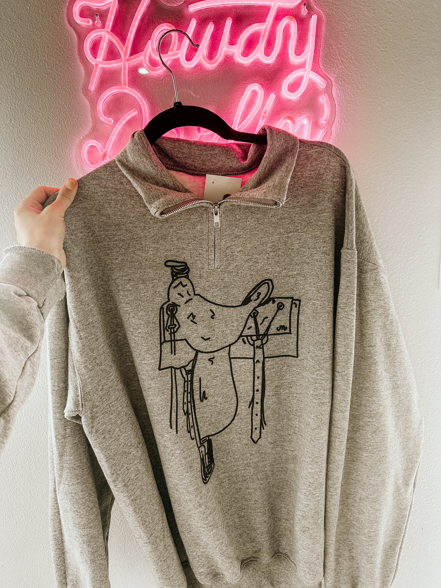 Saddle 1/4 ZIP