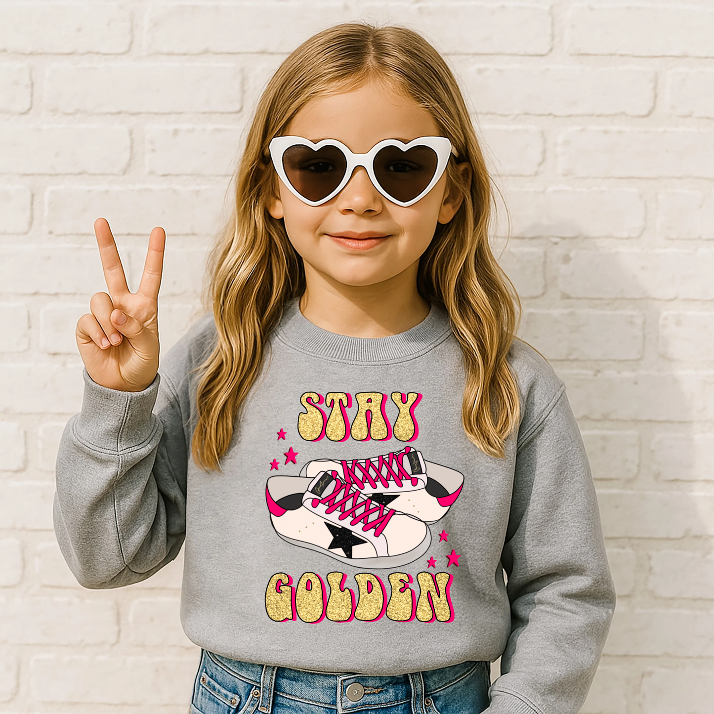 Stay Golden Crewneck Youth