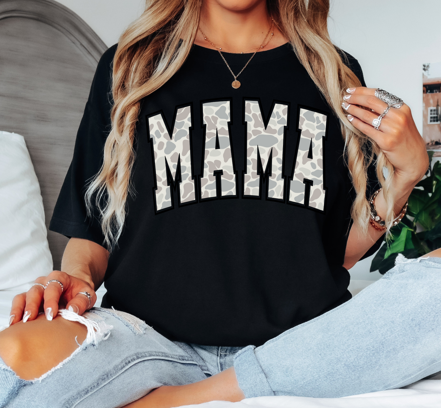 CAMO MAMA TEE