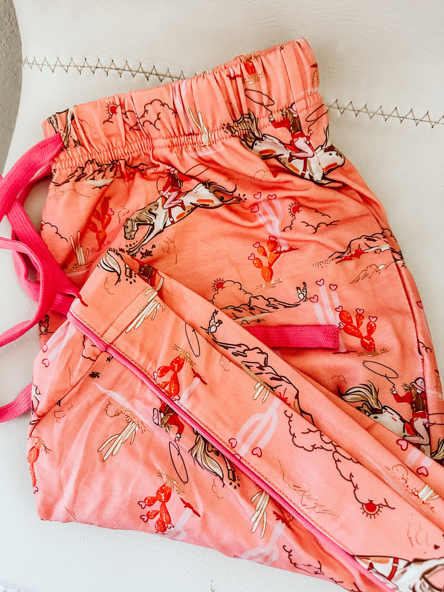 Western Pjs - Pink