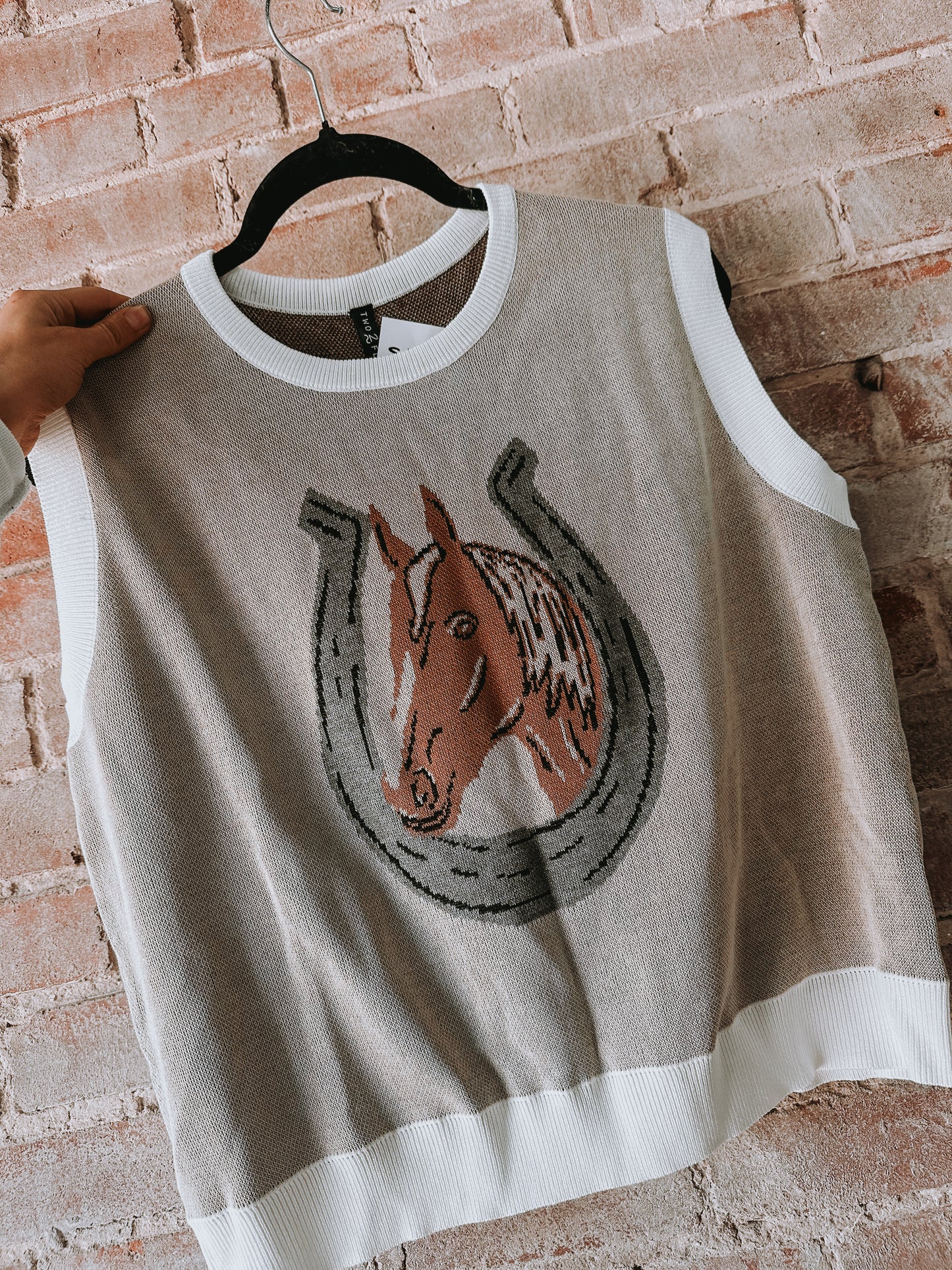 Horseshoe Sweater Tank