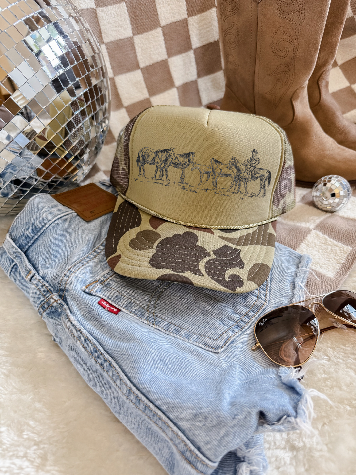 Western Scene Cap