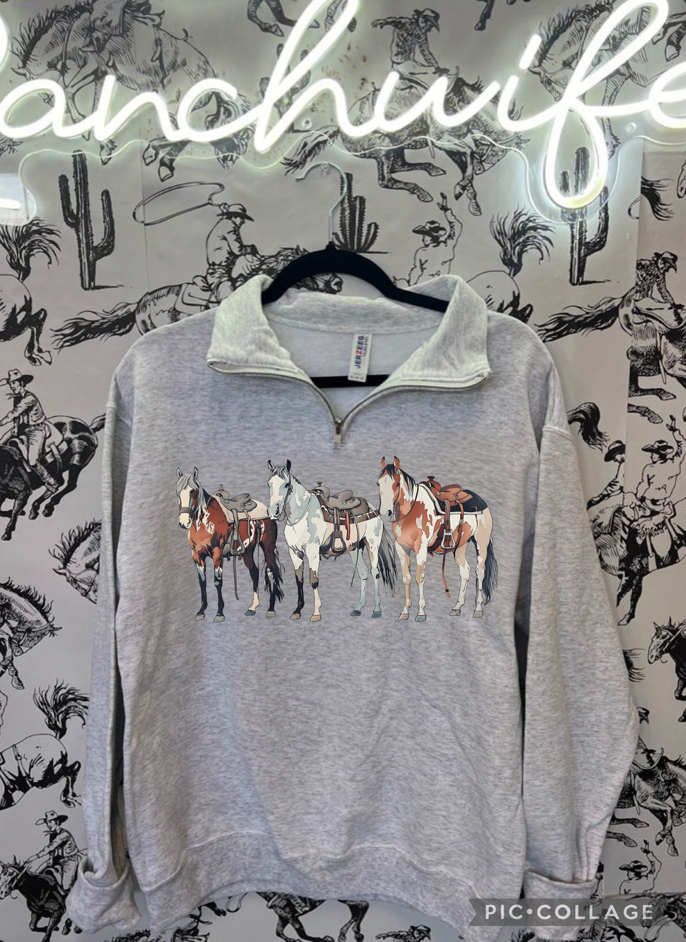 The Wild Horses Quarter Zip
