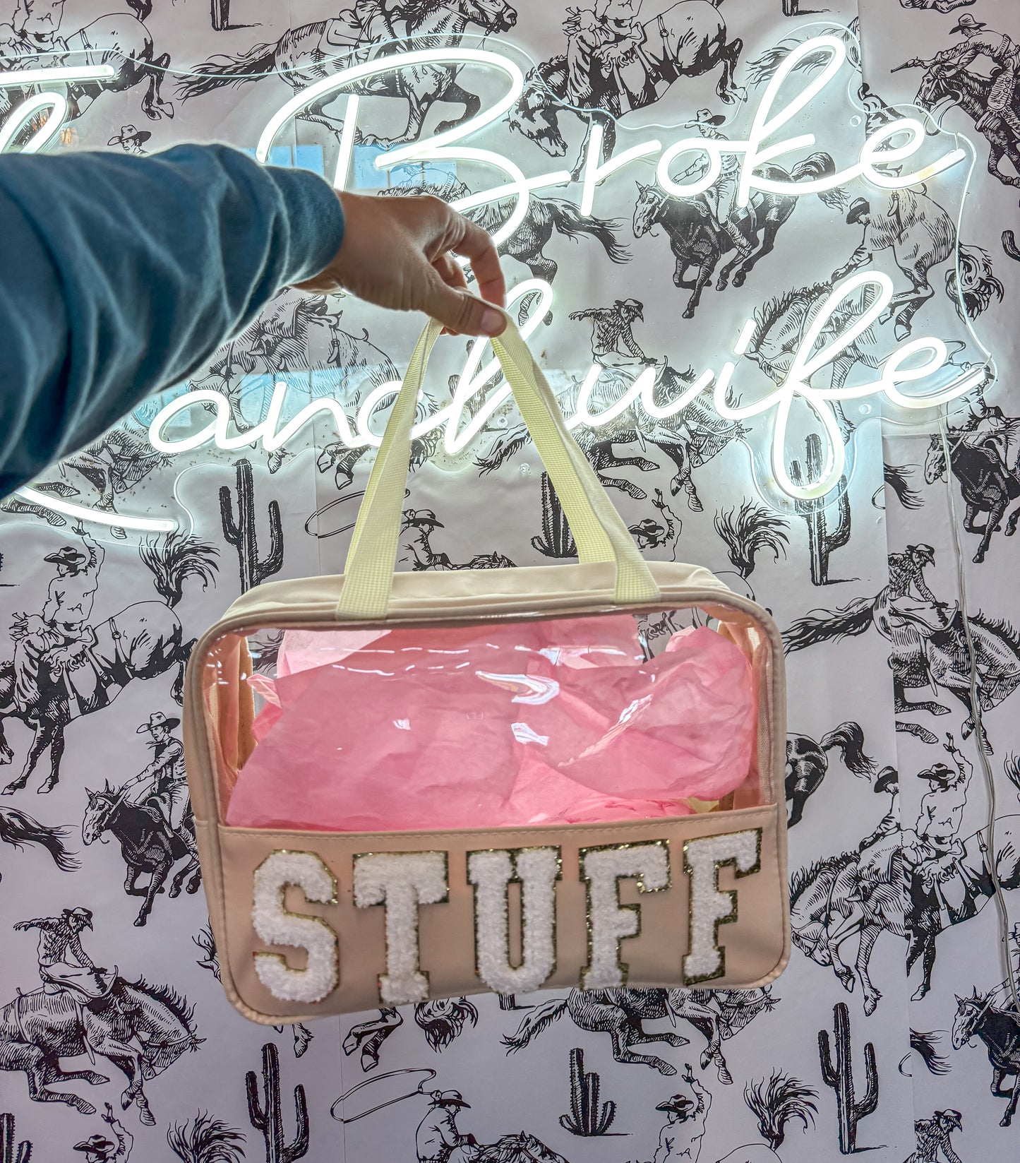 Stuff patch travel bag