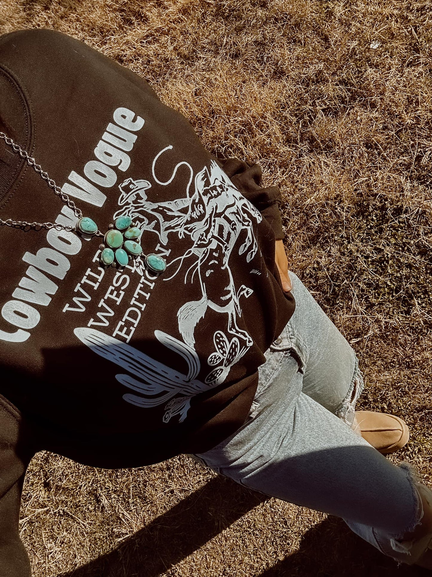 cowboy vogue sweatshirt