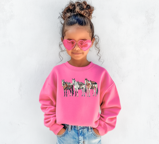 The Wild Horses Crewneck Youth