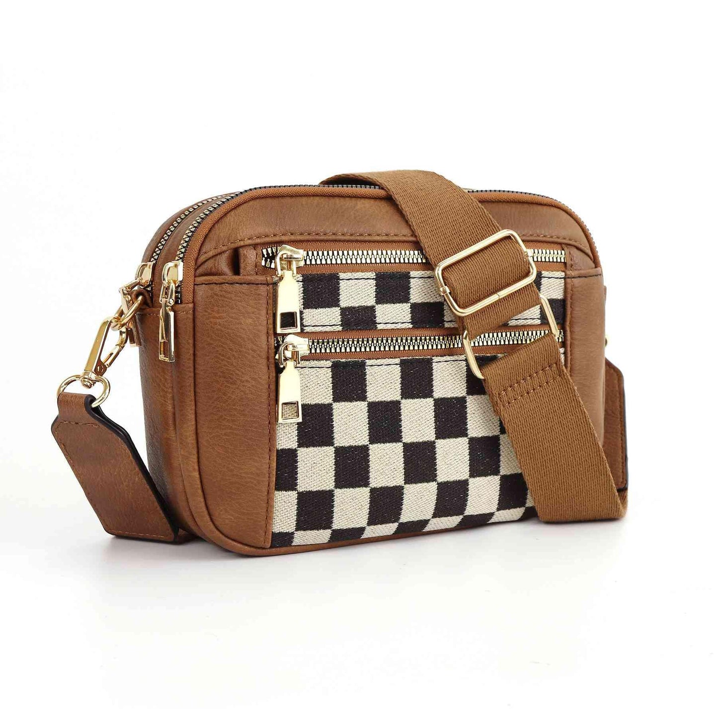 Trendy checkerd Purse