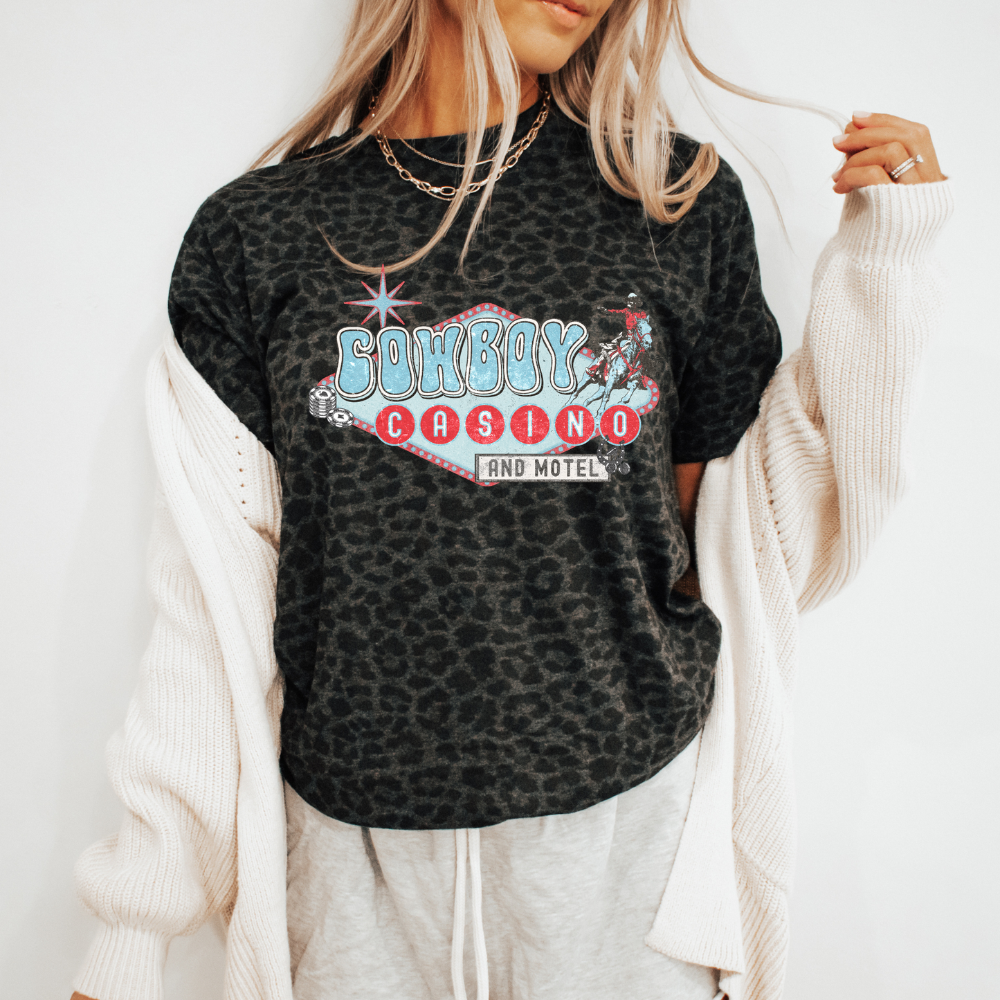 Cowboy Casino Tee