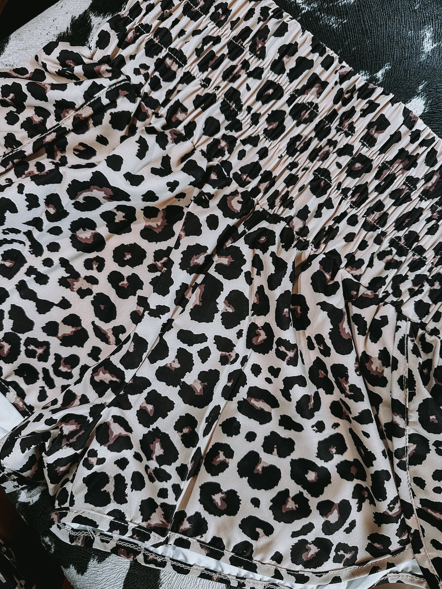 YOUTH LEOPARD SHORTS