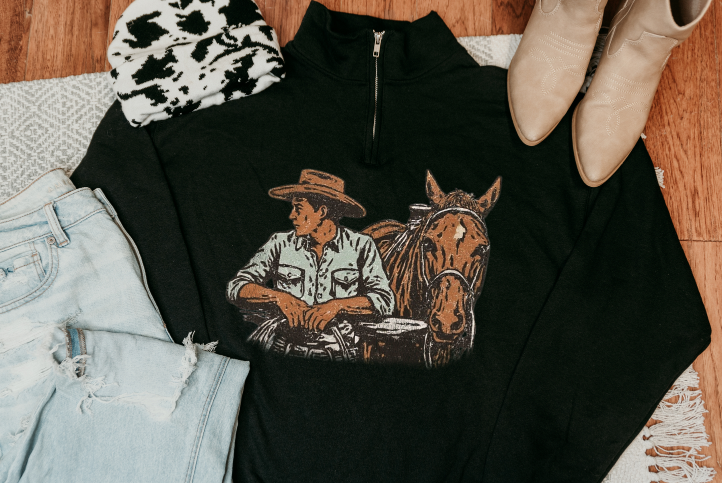 Cowboy Quarter Zip
