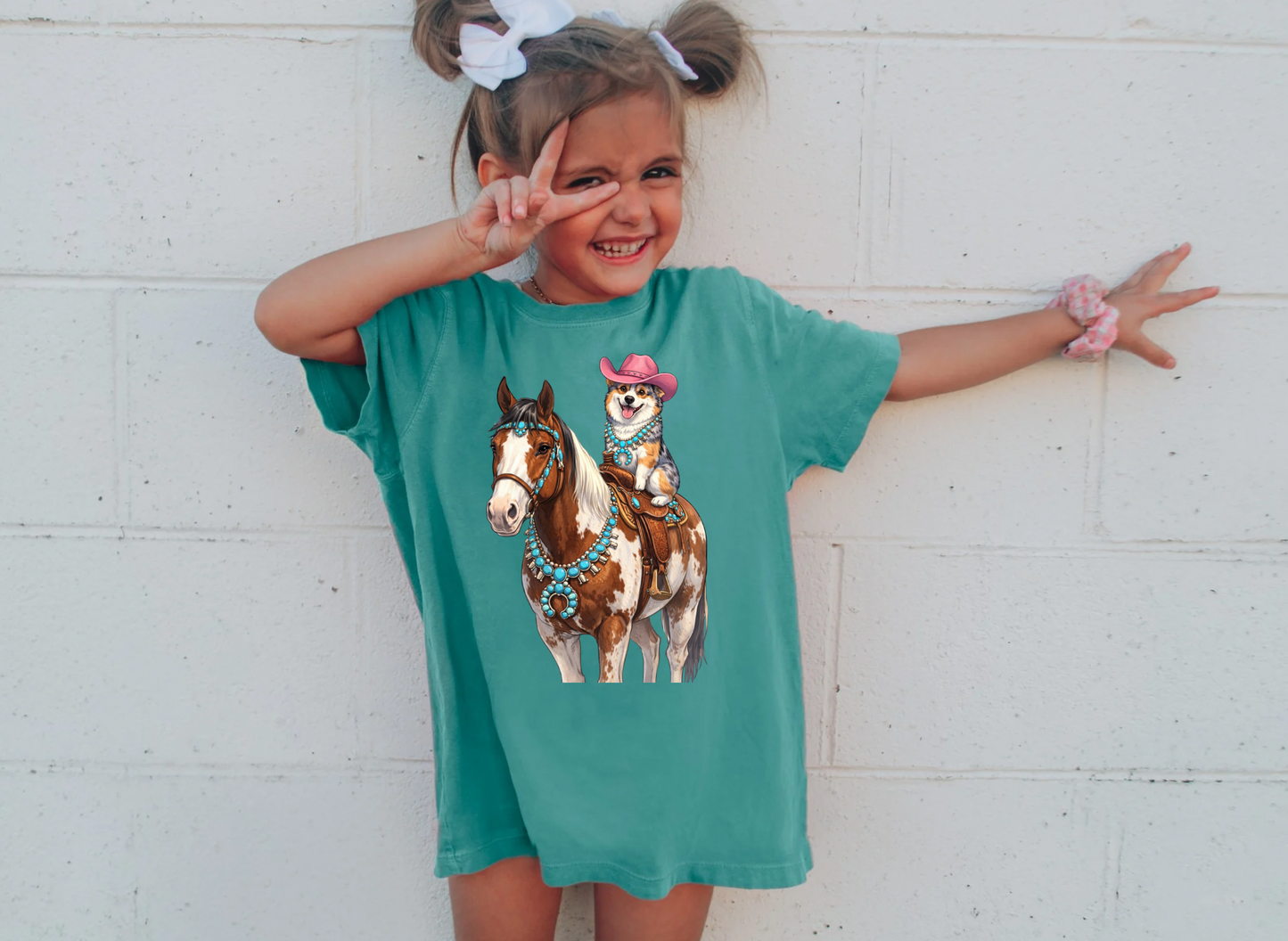 Cowdog & Paint Horse Tee