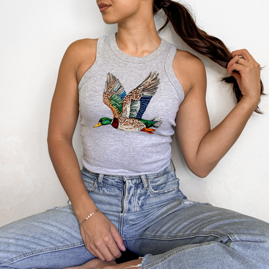 Sequin Duck Tank