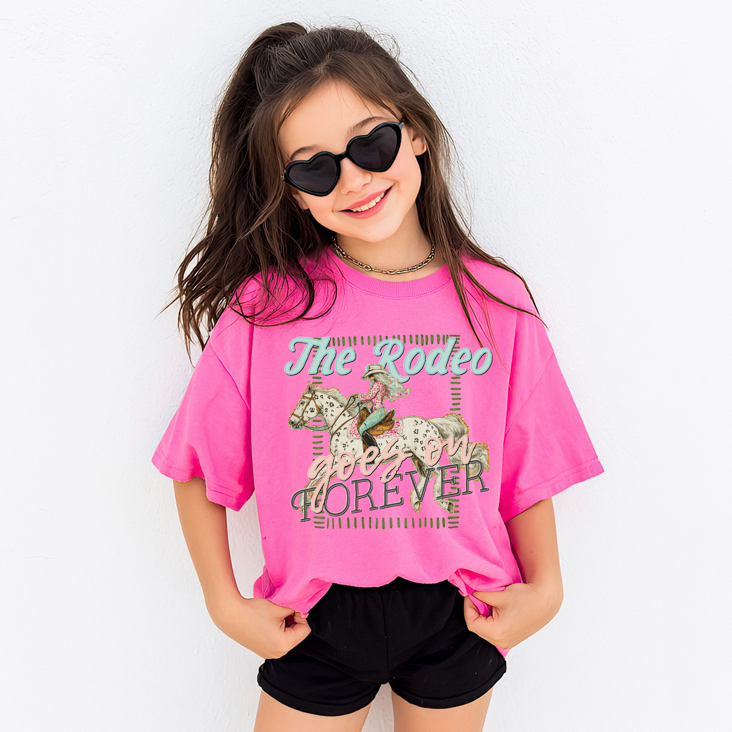 Rodeo Goes On Youth Tee