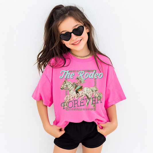 Rodeo Goes On Youth Tee