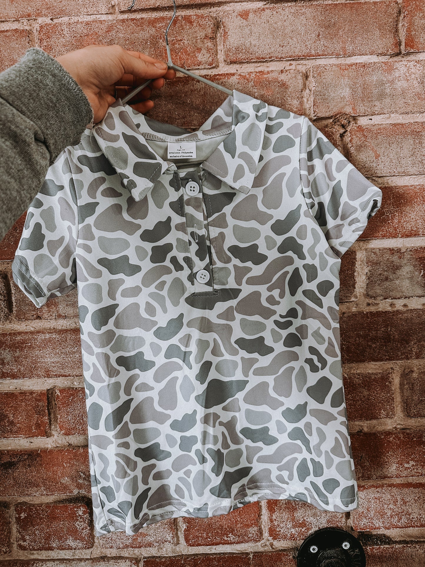 Boys Camo Shirt