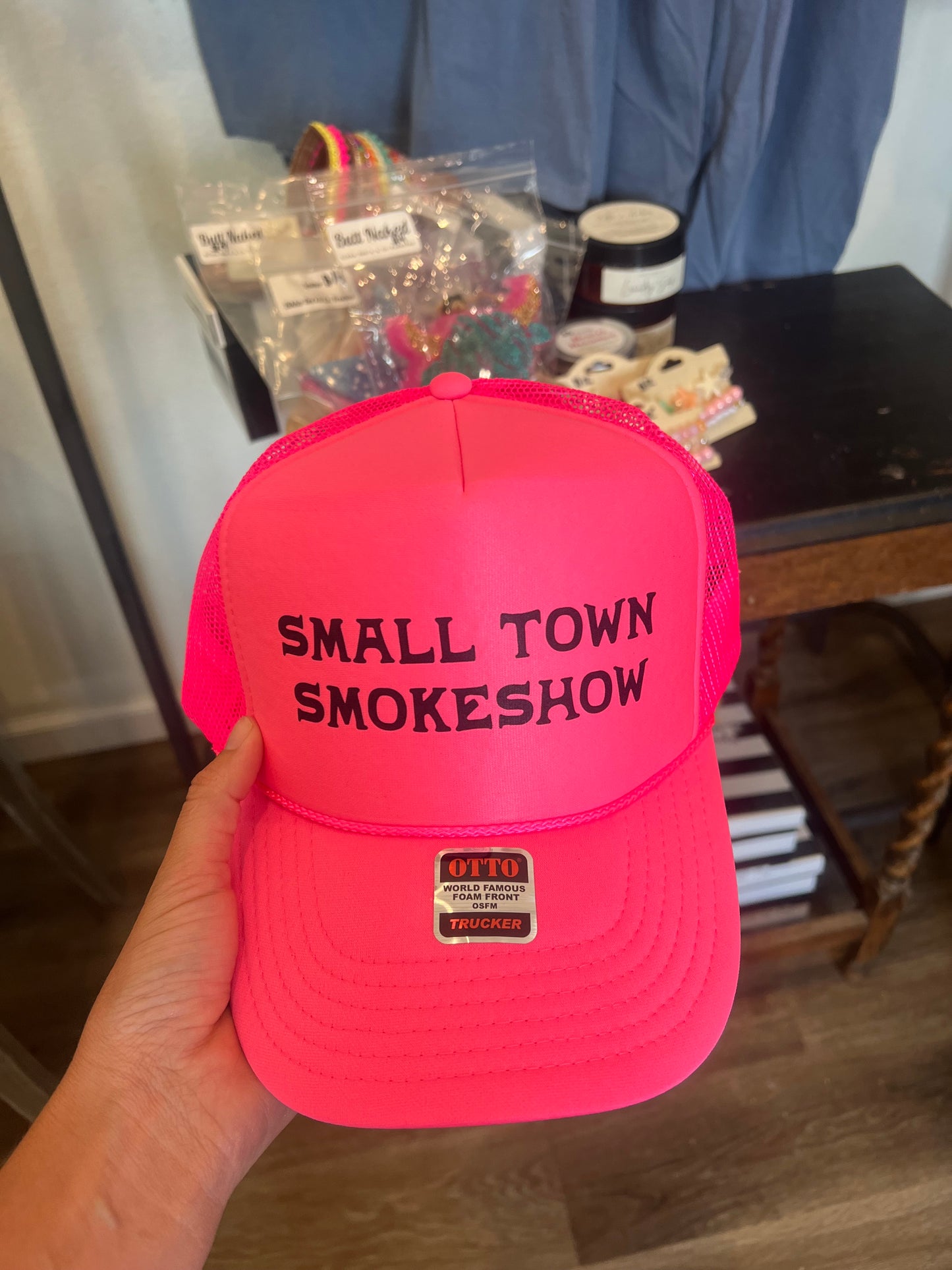 Small town smokeshow hat