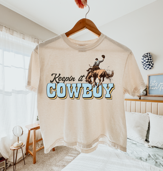 Keepin it cowboy waist crop