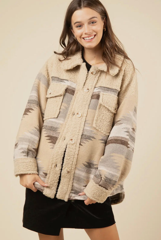Fleece/Sherpa jacket
