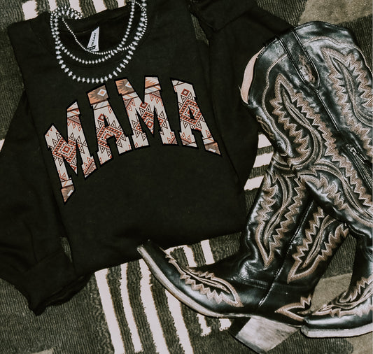 Mama western sweatshirt