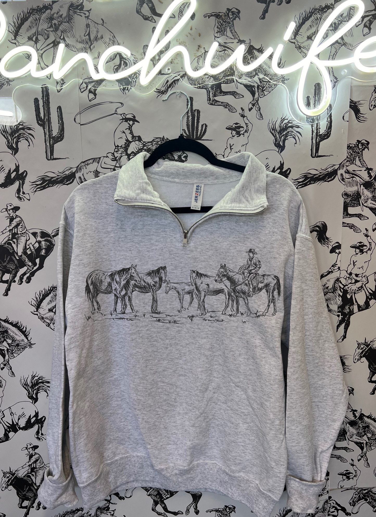 Western Scene Quarter Zip