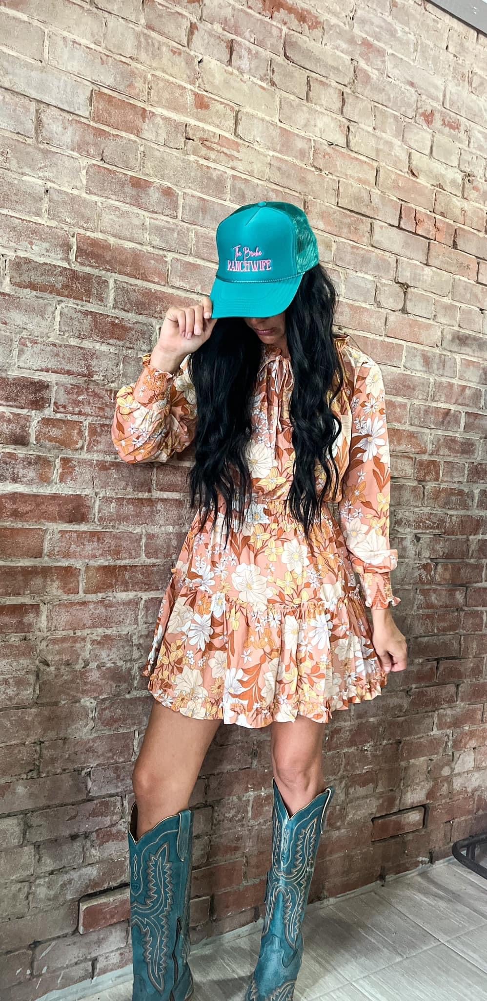 Fall Florals Dress