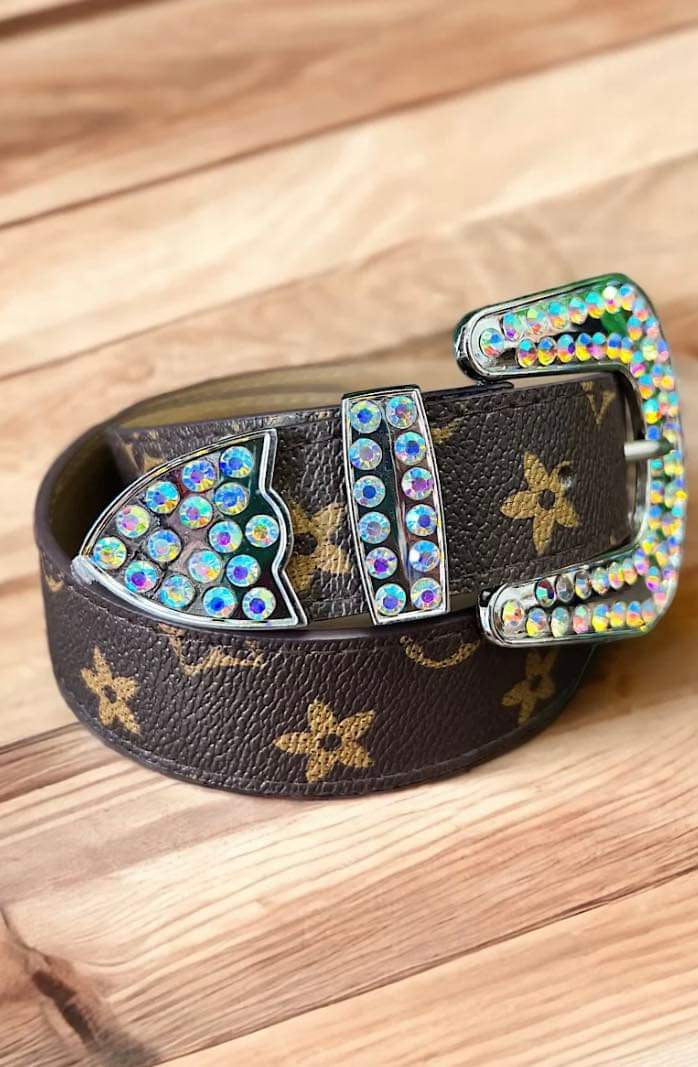 Kids bling belt