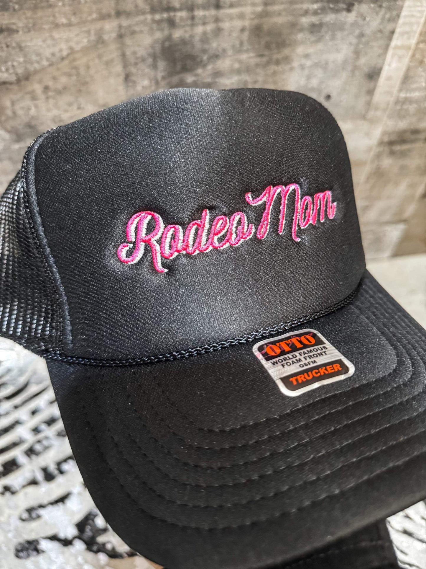 Rodeo mom trucker hat