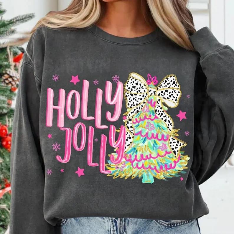 Holly jolly sweatshirt